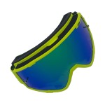 Ski, snowboard, motorcycling, cycling goggles, unisex, green frame, multicolor lens, O22GM